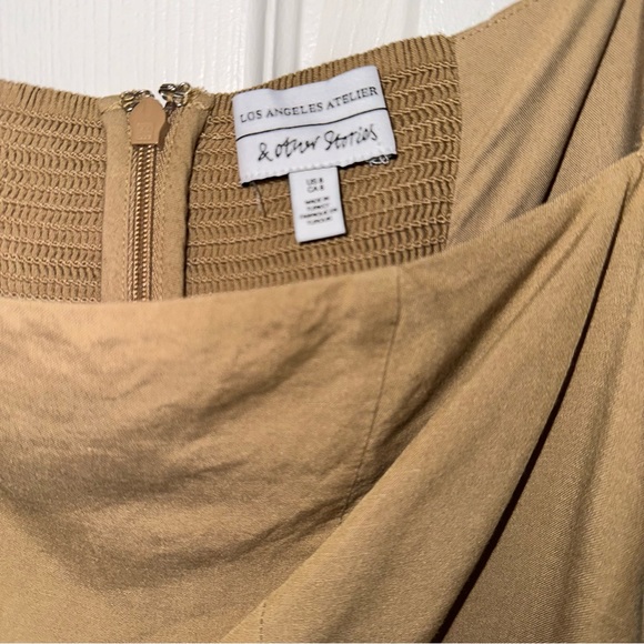 & Other Stories Fitted Puff Sleeve Midi
Dress - Picture 9 of 11